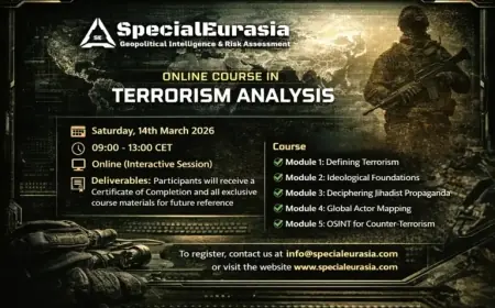 Enroll in Terrorism Analysis Online Course Starting March 14, 2026
