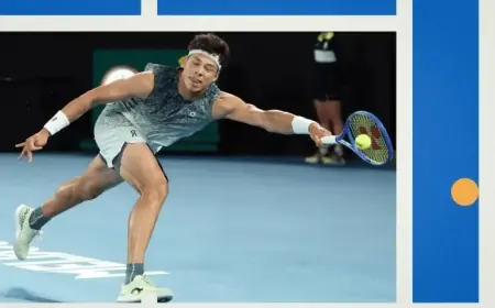 Ben Shelton Embraces Tennis Journey Despite Australian Open Loss to Sinner