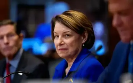 Senator Amy Klobuchar Enters Minnesota Governor’s Race