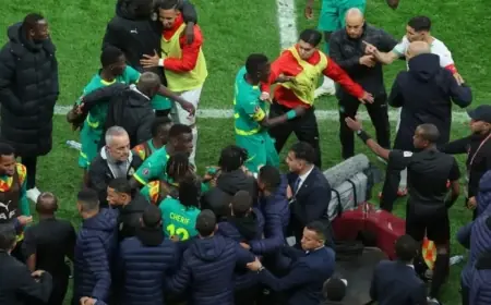 Senegal, Morocco Fined Following African Cup Final Chaos: NPR