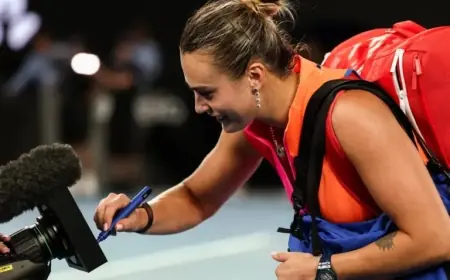 Sabalenka Overpowers Svitolina to Secure Australian Open Final Berth