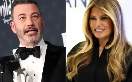 Jimmy Kimmel Criticizes Amazon’s Melania Trump Documentary as a ‘Bribe’