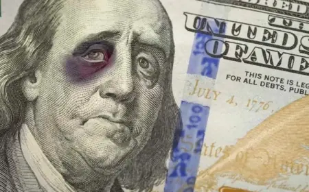 Dollar Plummets Again Following Brief Rally Yesterday