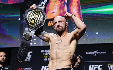 UFC 325 fight card: Alexander Volkanovski defends featherweight title vs Diego Lopes in Sydney rematch