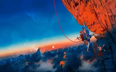 Rock Climbing Game Delivers Soulslike-Level Intensity