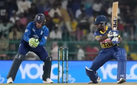 Sri Lanka T20 Squad: Rathnayake In, Thushara and Kamindu Excluded for England Series