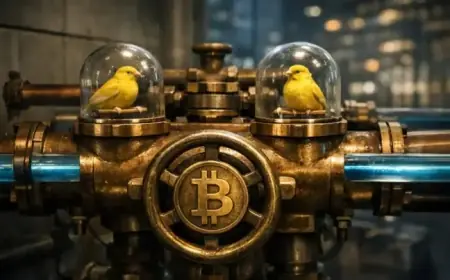 Bitcoin’s “Mine Canary” Signals Fed Stress, Warning of Looming Liquidity Trap
