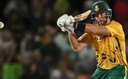 South African Captain Leads Team to Victory Over Windies