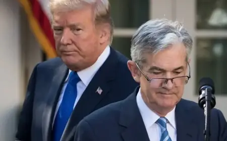 Trump Criticizes Powell, Urges Substantially Lower US Interest Rates