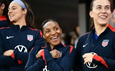 USWNT Icon Crystal Dunn Retires at 33, Celebrating a Fulfilled Career
