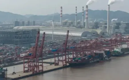 China’s Economic Imbalance Revealed at World’s Busiest Port