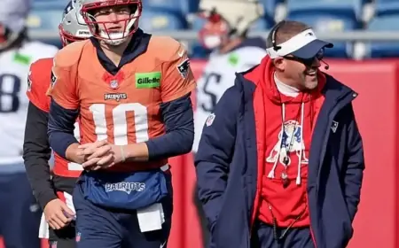 Patriots QB Drake Maye’s Shoulder Injury Noted in Official Report