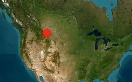 Magnitude 4.2 Earthquake Shakes Montana Near Great Falls, Reports USGS