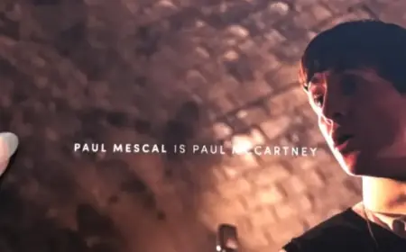 Paul Mescal Stars as Paul McCartney in New Beatles Movie Photos