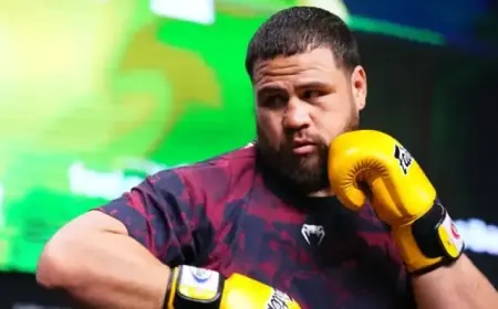 Tai Tuivasa Humorously Reflects on Challenging UFC 325 Training Due to Weight