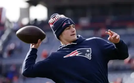 Drake Maye Vows to Achieve Full Recovery