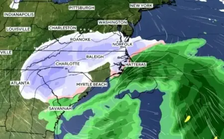 Forecasters Track East Coast Storm Amid Ongoing Severe Cold