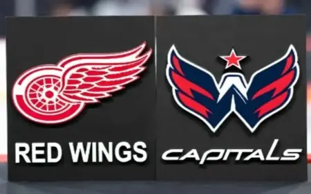 Capitals vs. Red Wings: Lineup, Goalies, Viewing Guide