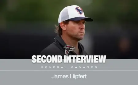 Falcons Conduct Second General Manager Interview with James Liipfert
