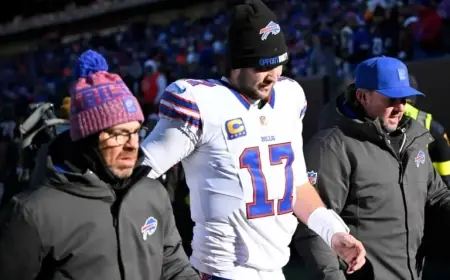 Josh Allen Discloses Details of His Foot Injury