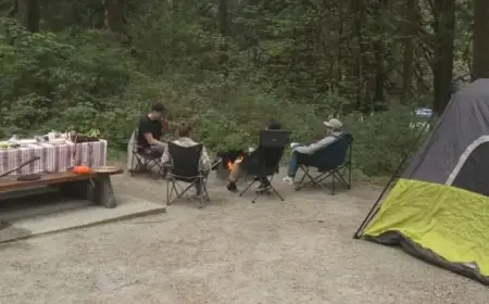 Camping Costs Rise for 59 B.C. Parks; Non-Residents Face Extra Fees