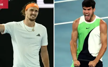 Australian Open 2026 LIVE: Aussies Target Doubles, Zverev vs Alcaraz, Djokovic vs Sinner