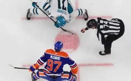 Celebrini Jokes About Facing McDavid: “Tonight, I Hope He Takes It Easy”