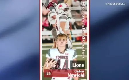 Football Player Dies in Tragic Sledding Accident