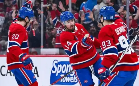 Suzuki Scores 3, Canadiens Triumph Over Avalanche