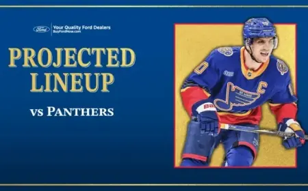 Expected Lineup Against Florida on January 29