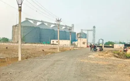 South Dinajpur Landowners Partially Open Silo Warehouse