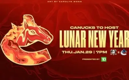 Canucks Celebrate Year of the Horse on January 29