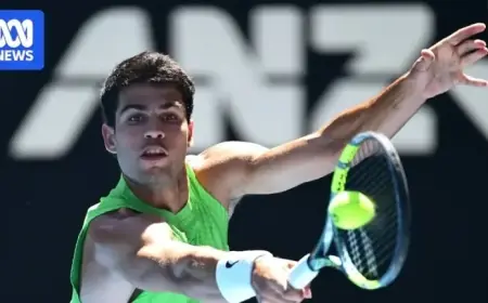 Alcaraz Wins Opening Set at RLA; Aussies Claim Mixed Doubles Title