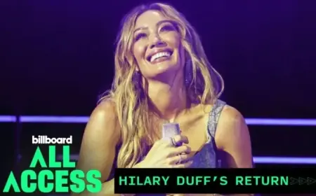 Hilary Duff Triumphantly Returns with ‘Small Rooms, Big Nerves’ Tour