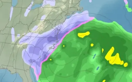 Bomb Cyclone to Slam Southeast with Snow and Hurricane-Force Winds This Weekend