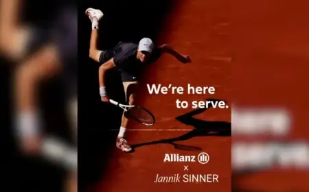 Allianz Appoints Tennis Star Jannik Sinner as Global Brand Ambassador