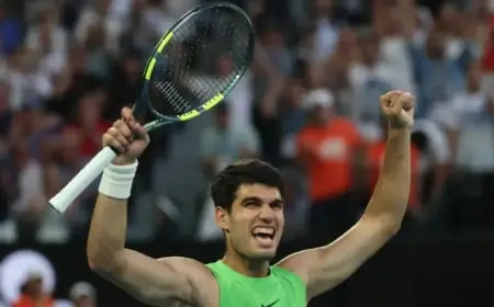 Sinner Faces Djokovic in Australian Open Semifinal; Alcaraz Defeats Zverev in Marathon Match