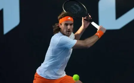 Tsitsipas Joins Team Greece for Davis Cup Competition