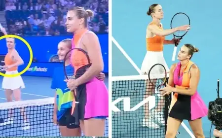 Australian Open 2026: Aryna Sabalenka’s Victory Foreshadowed by Startling Pre-Match Image