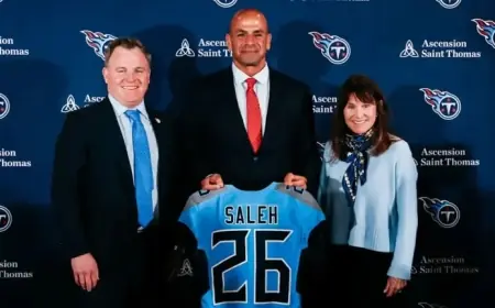 Robert Saleh Emphasizes Aggression, Speed, and Confidence as Titans’ New Head Coach
