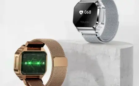 Ring Watch Delivers Heart Rate, Sleep, and Fitness Tracking