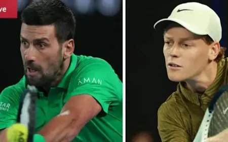 Sinner Shines Against Djokovic in Australian Open 2026 Semifinal, Albanese Attends