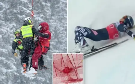 Lindsey Vonn Suffers Injury in Final Downhill Race Ahead of 2026 Olympics