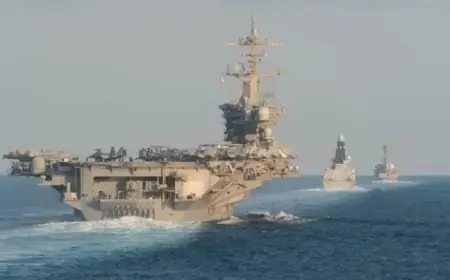 Middle East Allies Urge Trump Against Striking Iran Amid Military Buildup