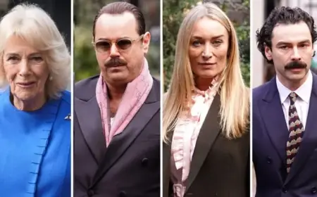 Queen Honors Dame Jilly Cooper at Memorial with Rivals Stars