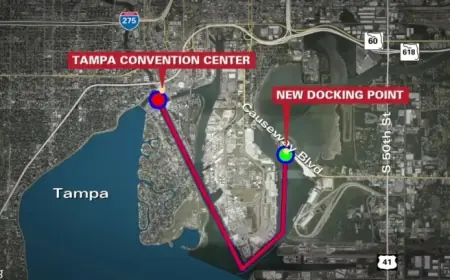Wind Forecast Alters Gasparilla Invasion Route