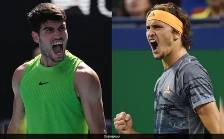 Alcaraz vs Zverev thriller sends Carlos Alcaraz into Australian Open final