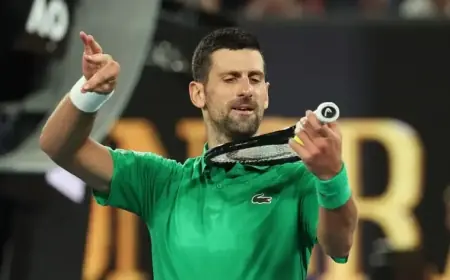 Novak Djokovic Triumphs Over Jannik Sinner in 5-Set Australian Open Semi-Final