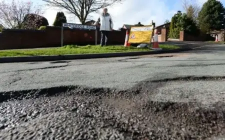 Staffordshire Launches £15M Two-Year Blitz to Fix England’s Worst Potholes