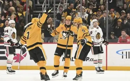 Penguins Dominate Blackhawks, Extend Winning Streak to Five Games